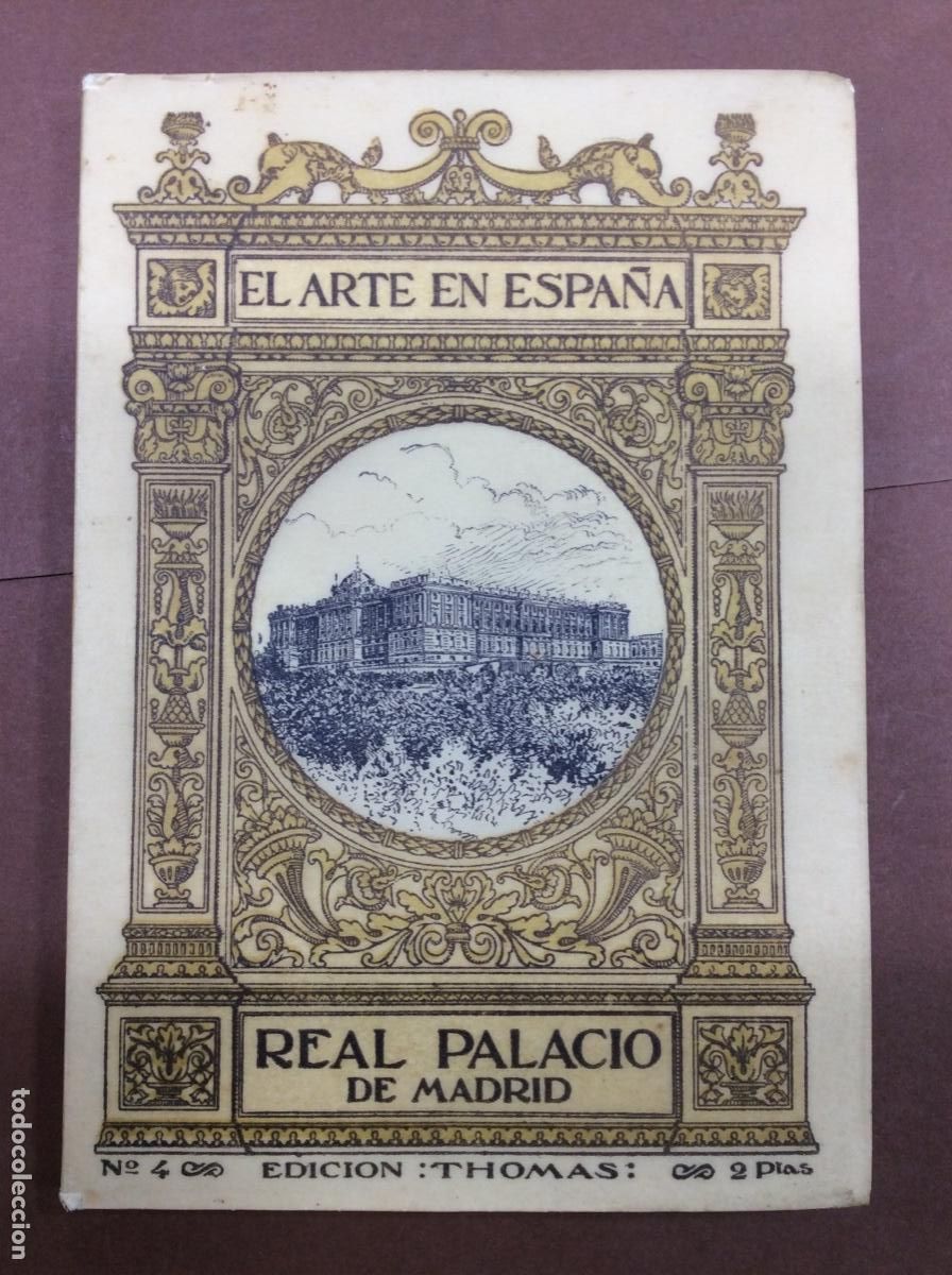 Libros: EL ARTE EN ESPA&Ntilde;A REAL PALACIO EDICION THOMAS N 4 - Foto 1