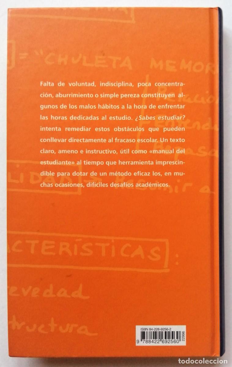 Libros: &iquest;Sabes estudiar?.- Javier Mahillo Monte - Foto 2