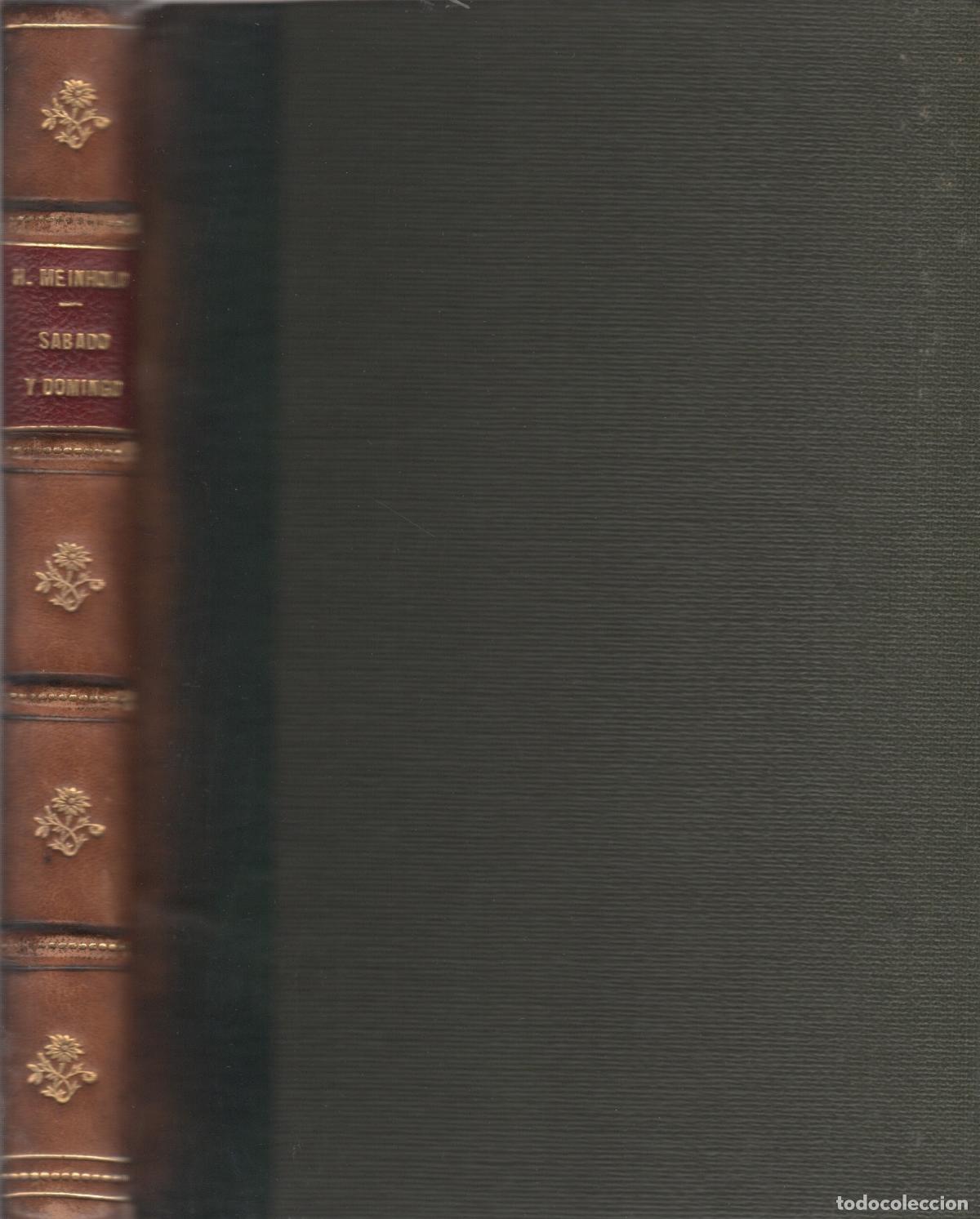Libros: S&aacute;bado y domingo - Meinhold, Hans - Foto 1