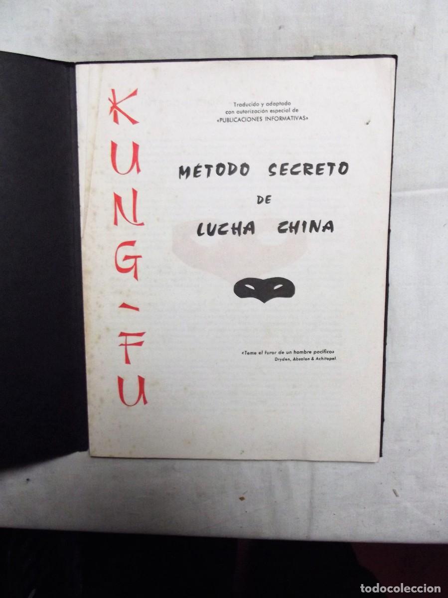 Libros: KUNG - FU METODO SECRETO DE LUCHA CHINA - Foto 2