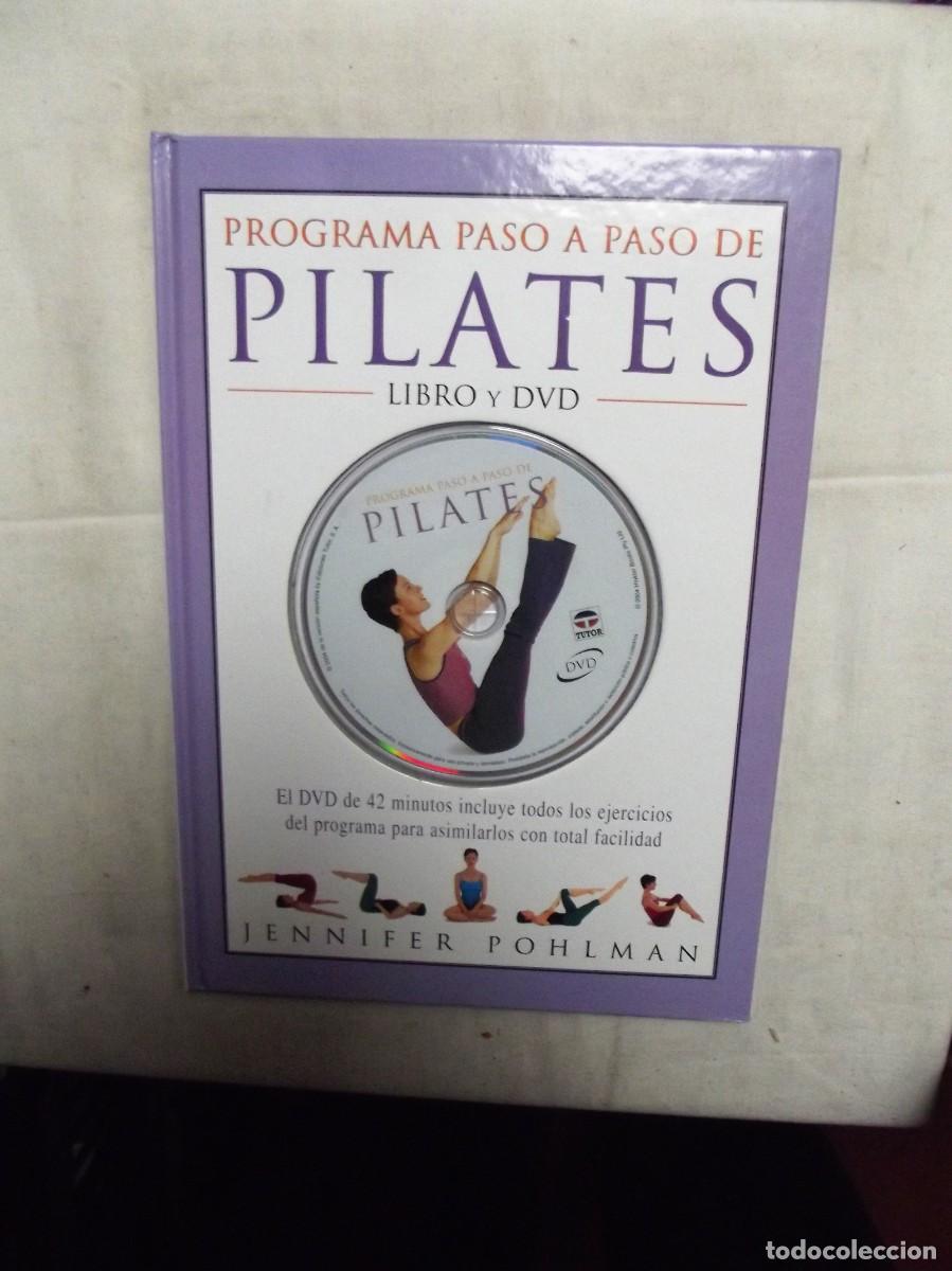 Libros: PROGRAMA PASO A PASO DE PILATES LIBRO Y DVD - Foto 1
