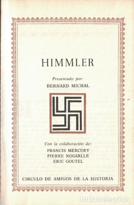 Libros: HIMMLER. - Michal. Bernard, - Foto 1