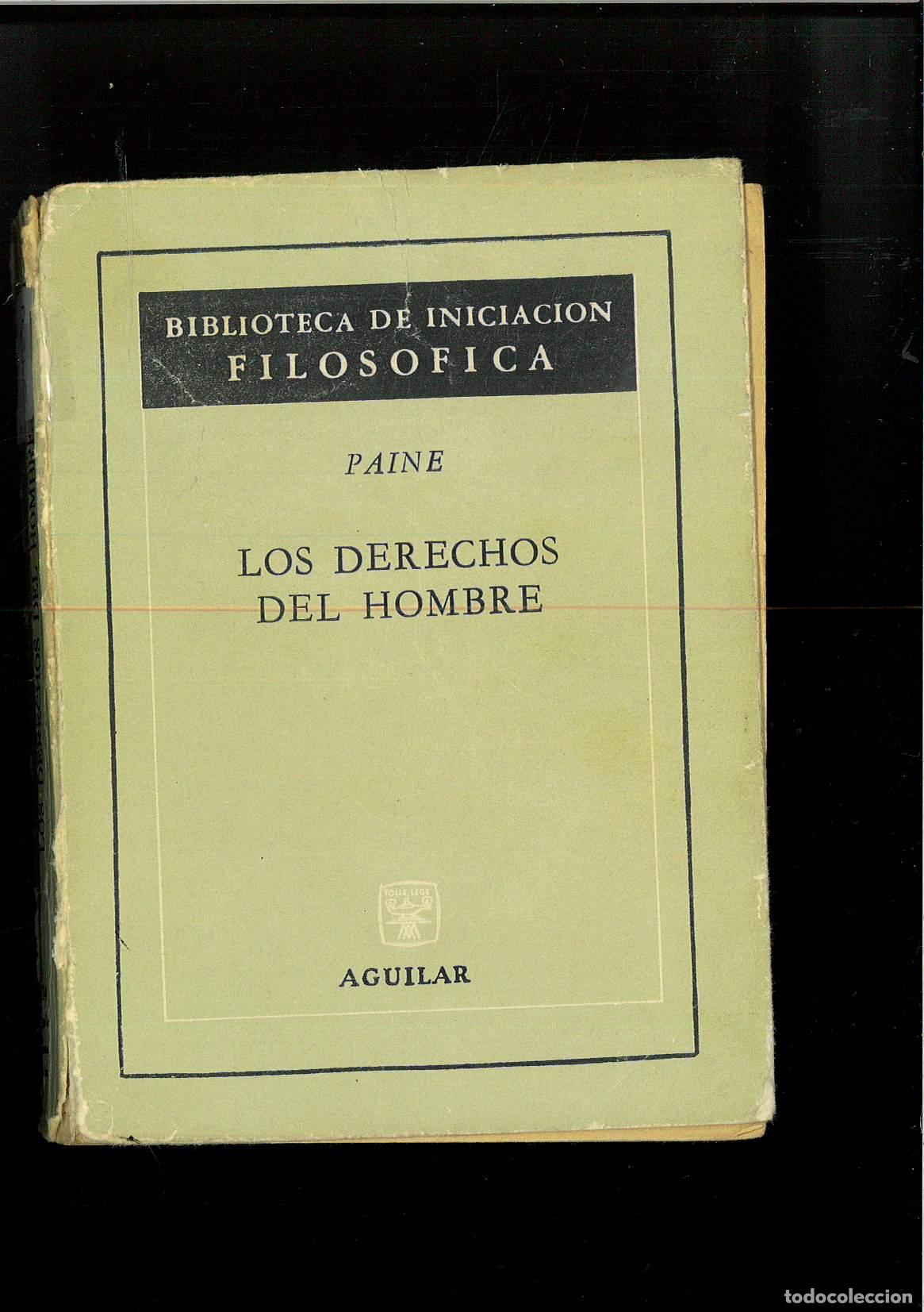 Libros: LOS DERECHOS DEL HOMBRE - THOMAS PAINE - Foto 1
