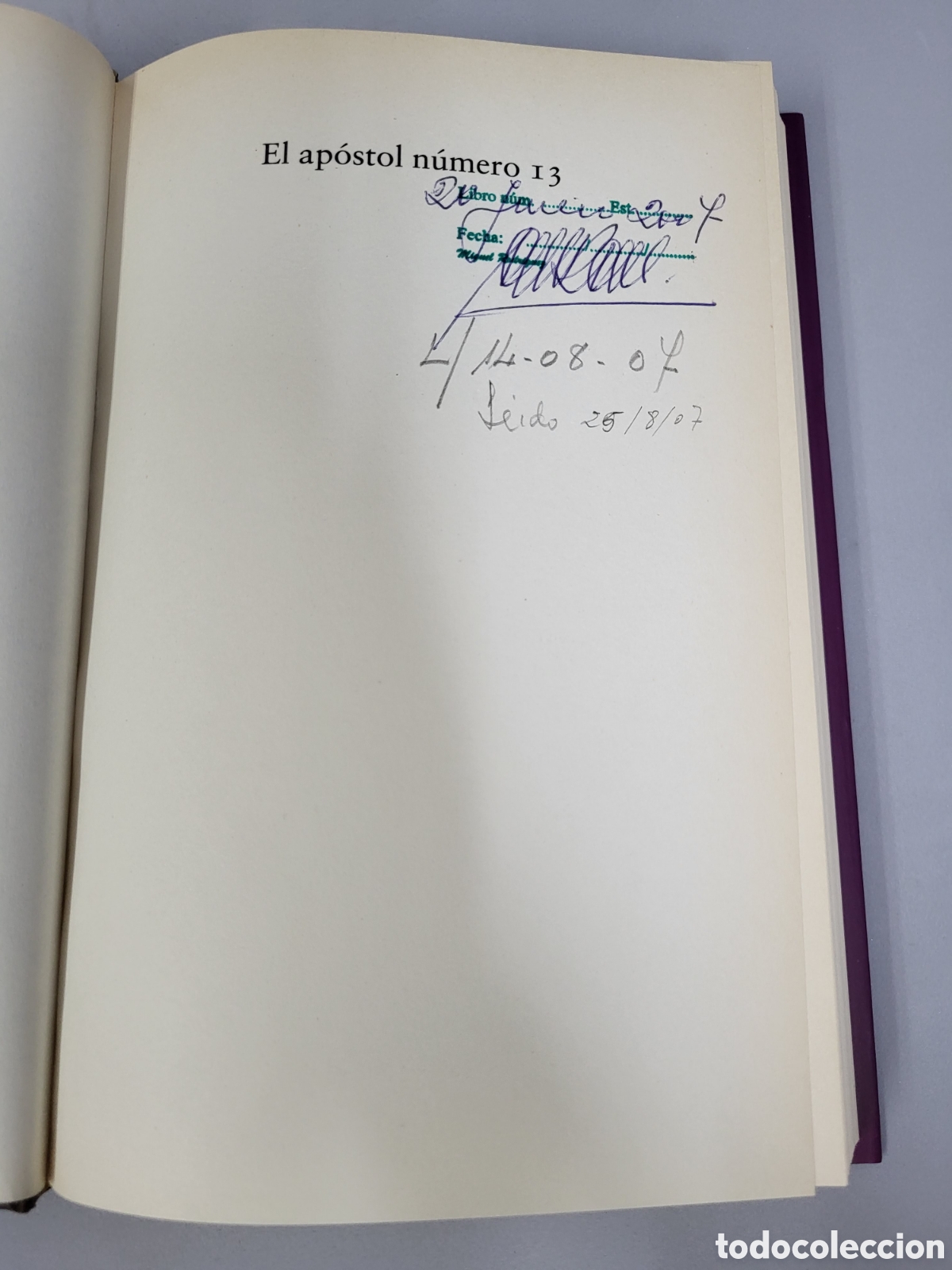 Libros: ☆ EL APOSTOL NUMERO 13 - MICHEL BENOIT - Foto 4