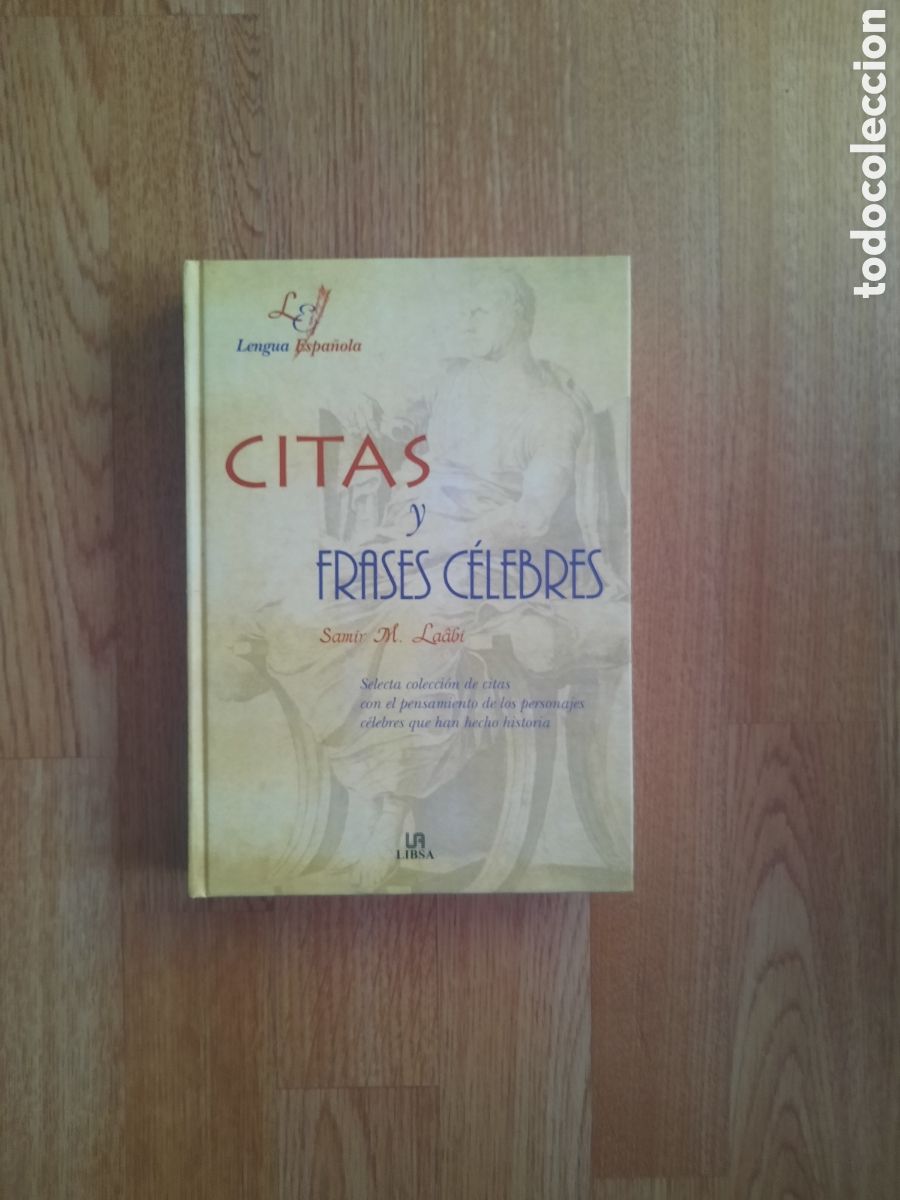 Libros: Citas y frases c&eacute;lebres - Foto 1