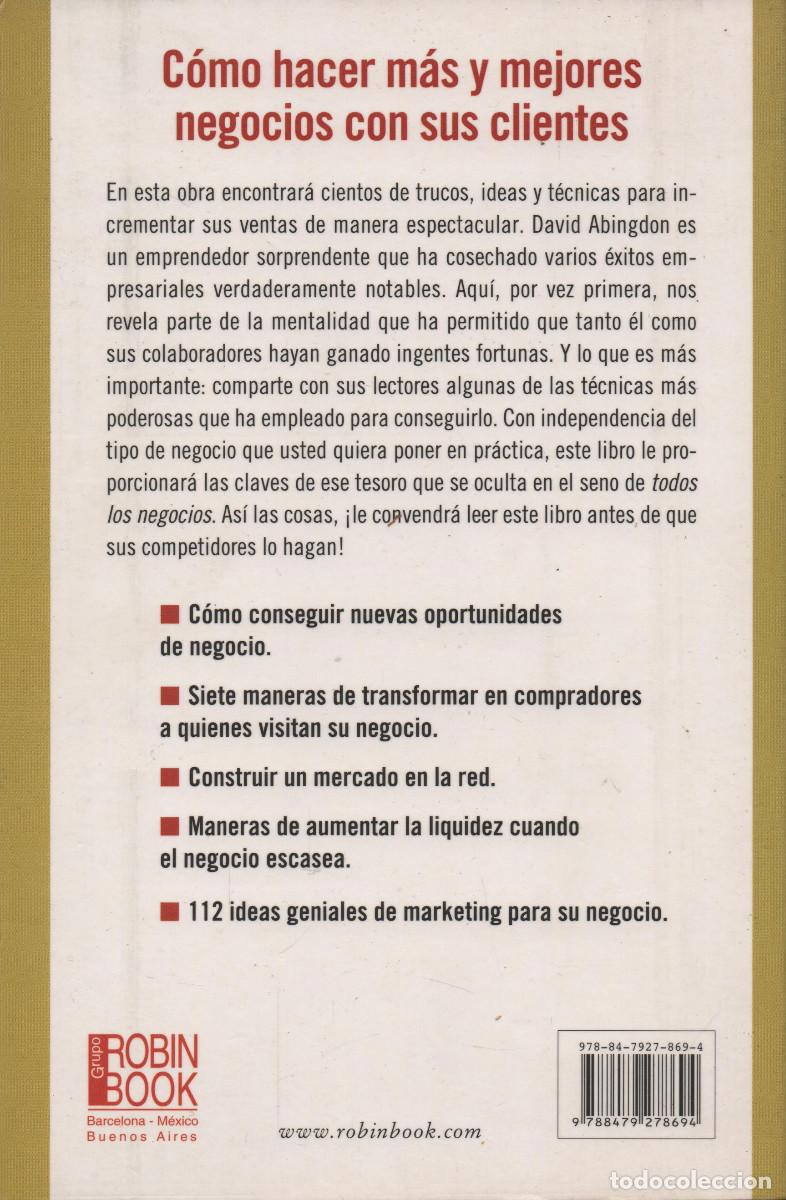Libros: Secretos de la venta. David Abingdon. Robinbook. 2010. - Foto 2