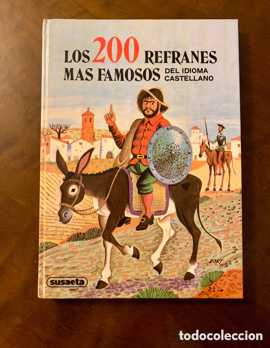 Libros: Libro Los 200 refranes m&aacute;s famosos de 1985 - Foto 1