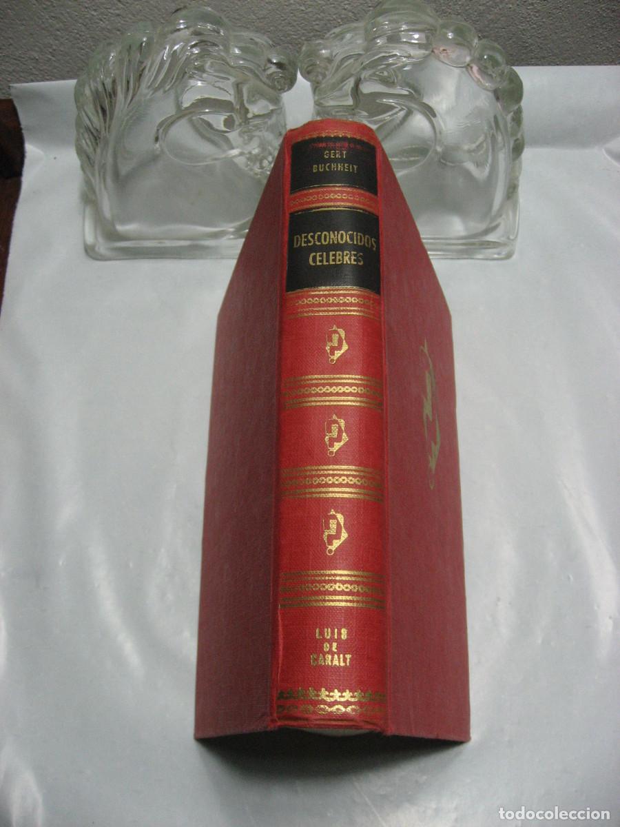 Libros: DESCONOCIDOS C&Eacute;LEBRES - Gert Buchheit - Foto 1