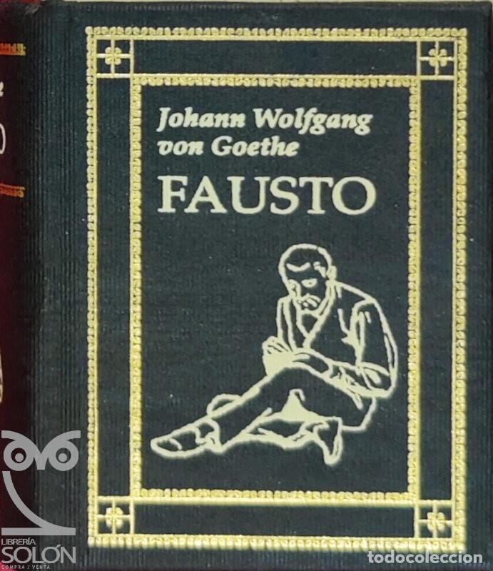 Libros: Fausto - Libro en miniatura - Johann Wolfgang von Goethe - Foto 1