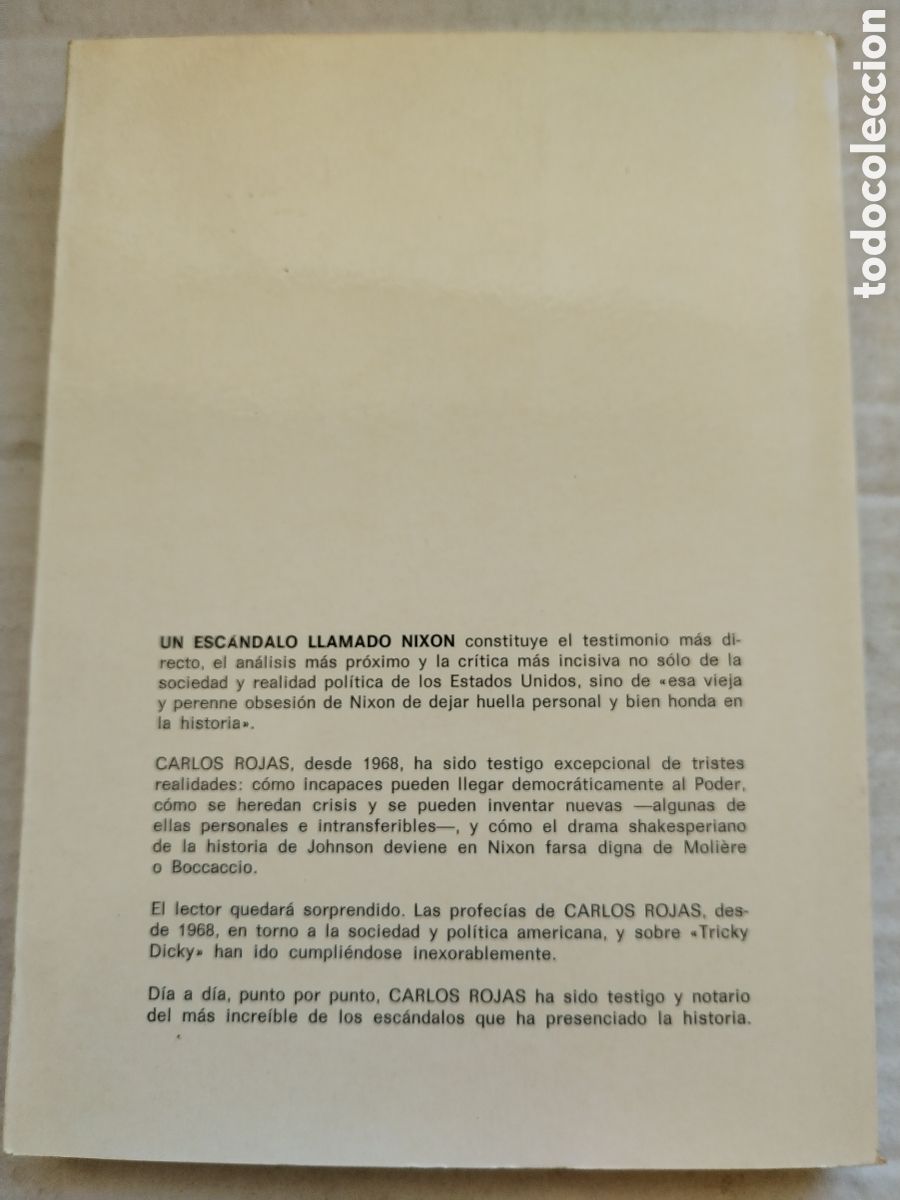 Libros: UN ESC&Aacute;NDALO LLAMADO NIXON - Foto 3