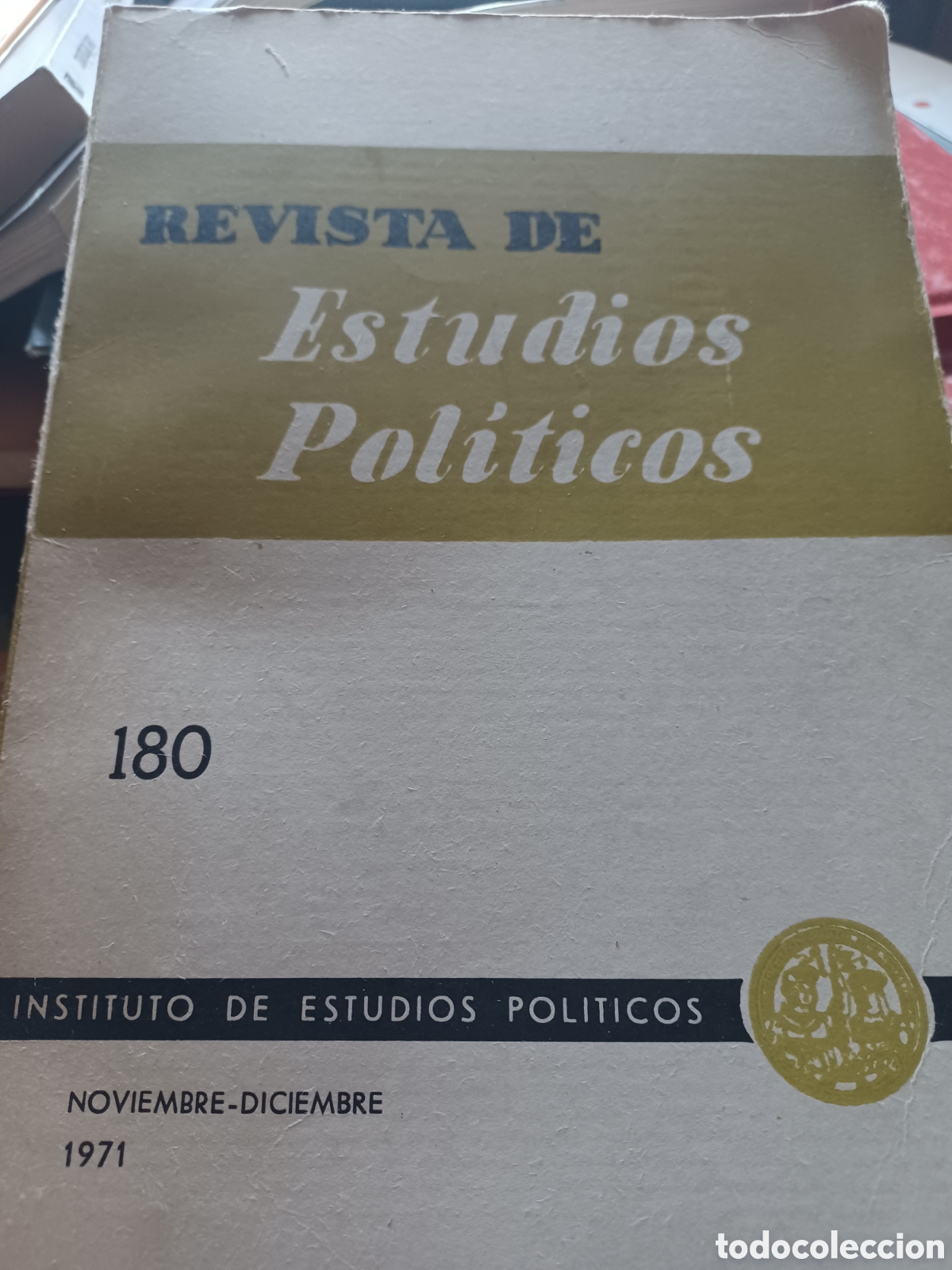 books: Barybook 110 Revista de Estudios Pol&iacute;ticos noviembre - diciembre