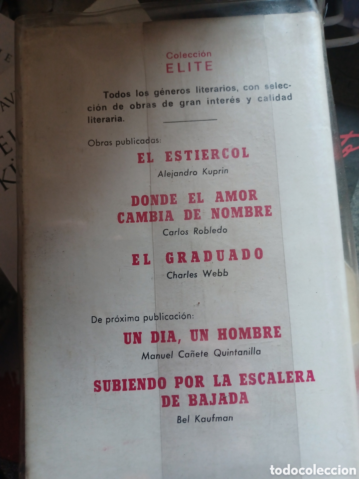 Libros: Barybook C23. . El graduado Charles webb picazo 1969 . - Foto 2