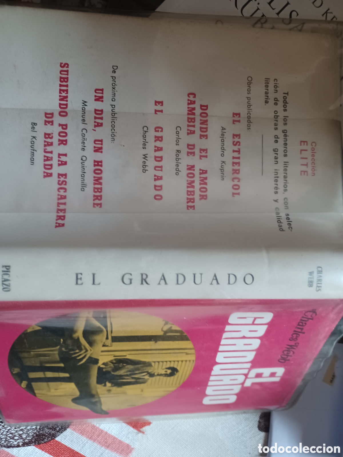 Libros: Barybook C23. . El graduado Charles webb picazo 1969 . - Foto 3