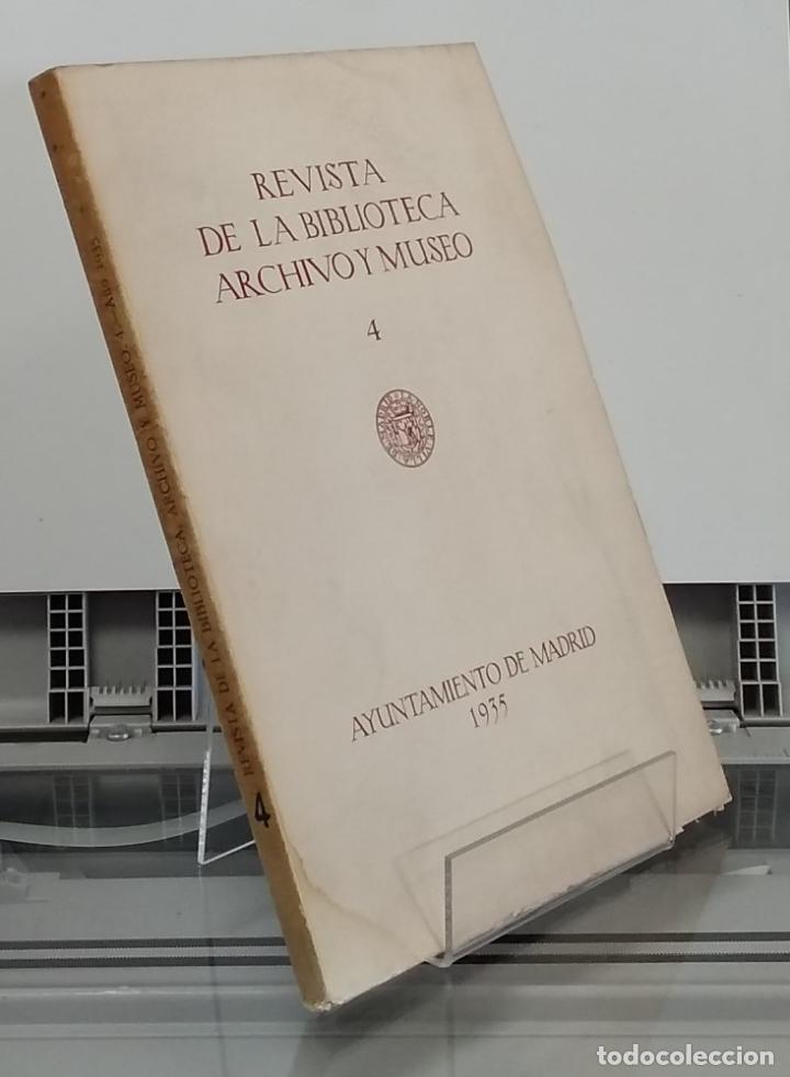 Libri di seconda mano: 1935, 4. Revista de la Biblioteca, Archivo y Museo. A&ntilde;o XII, octubre 1935, n&uacute;mero 48