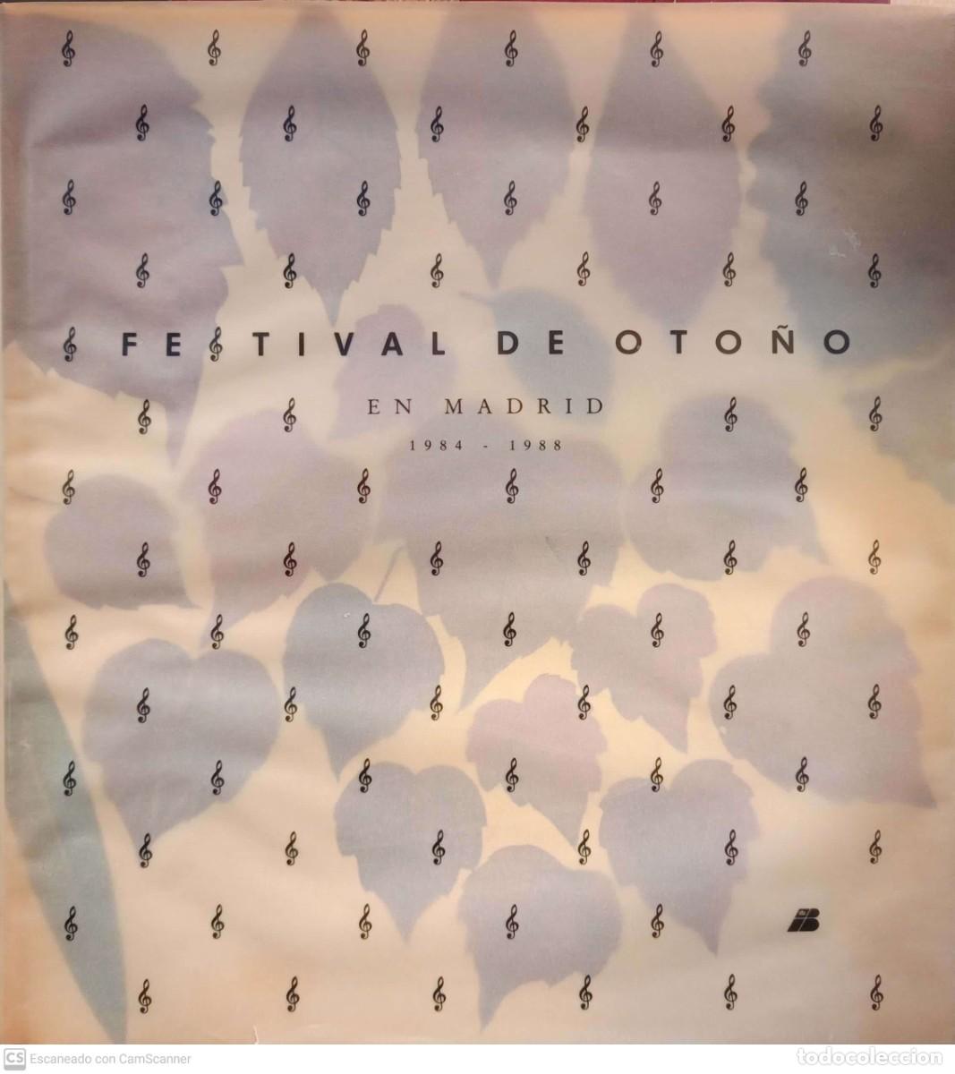 Libros: Festival de Oto&ntilde;o en Madrid 1984 - 1988 - Foto 1