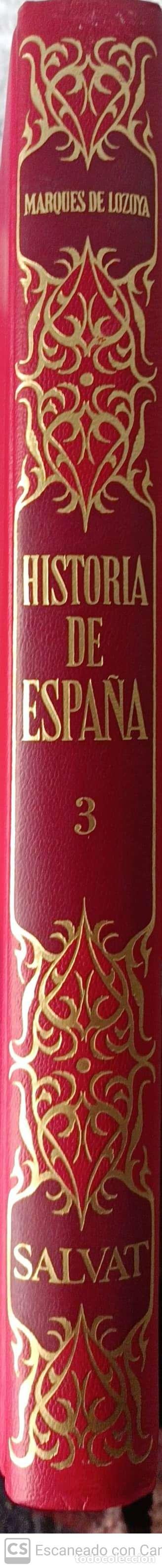 Libros: Historia de Espa&ntilde;a. Tomo 3 - Marques de Lozoya - Foto 1
