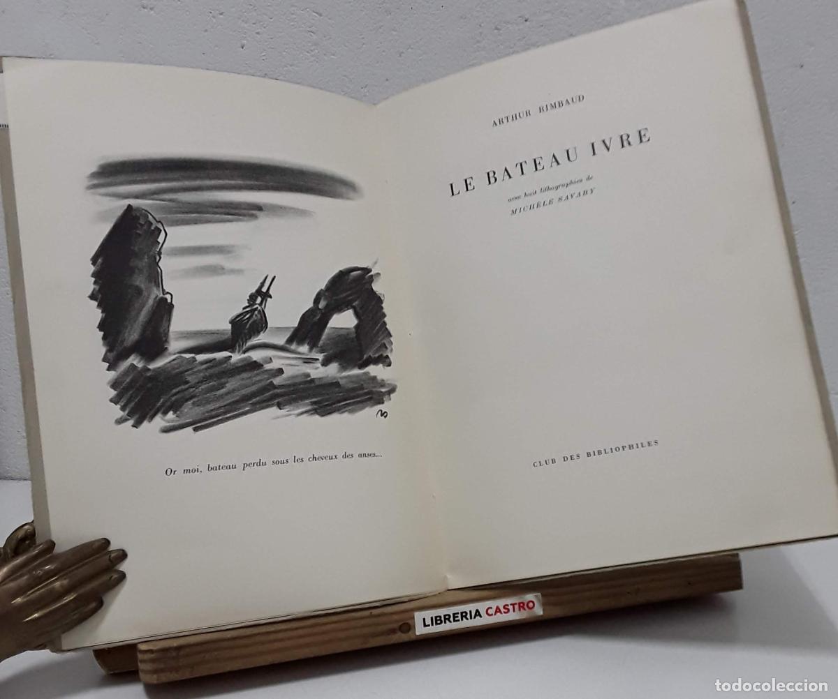 Libros: Le bateau ivre (Numerado) - Arthur Rimbaud. - Foto 1