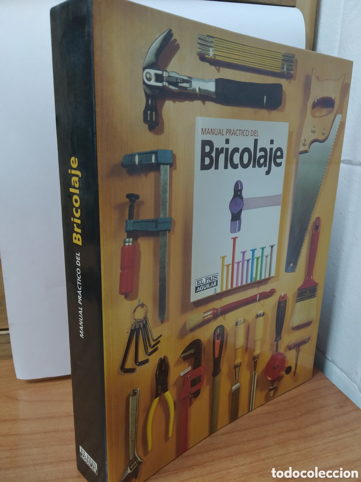 Libros: FICHERO MANUAL PR&Aacute;CTICO DEL BRICOLAJE. EL PAIS - AGUILAR - Foto 1