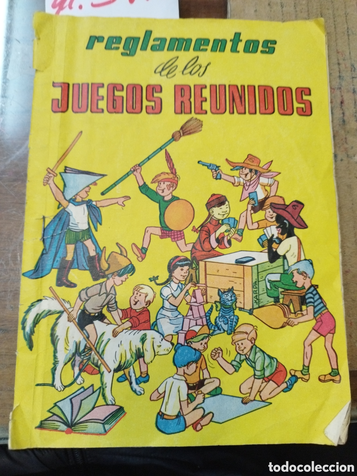 Libros: REGLAMENTOS DE LOS JUEGOS REUNIDOS - Foto 1