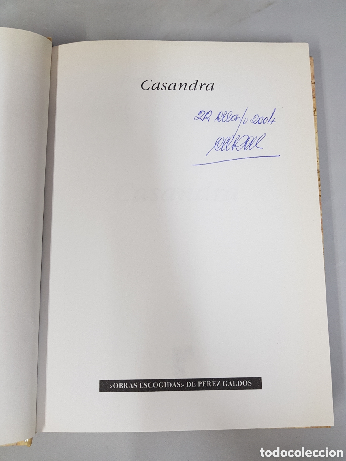Libros: ☆BENITO P&Eacute;REZ GALD&Oacute;S .CASANDRA - Foto 4