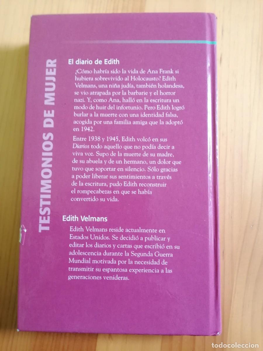 Libros: EL DIARIO DE EDITH - EDITH VELMAN - Foto 2