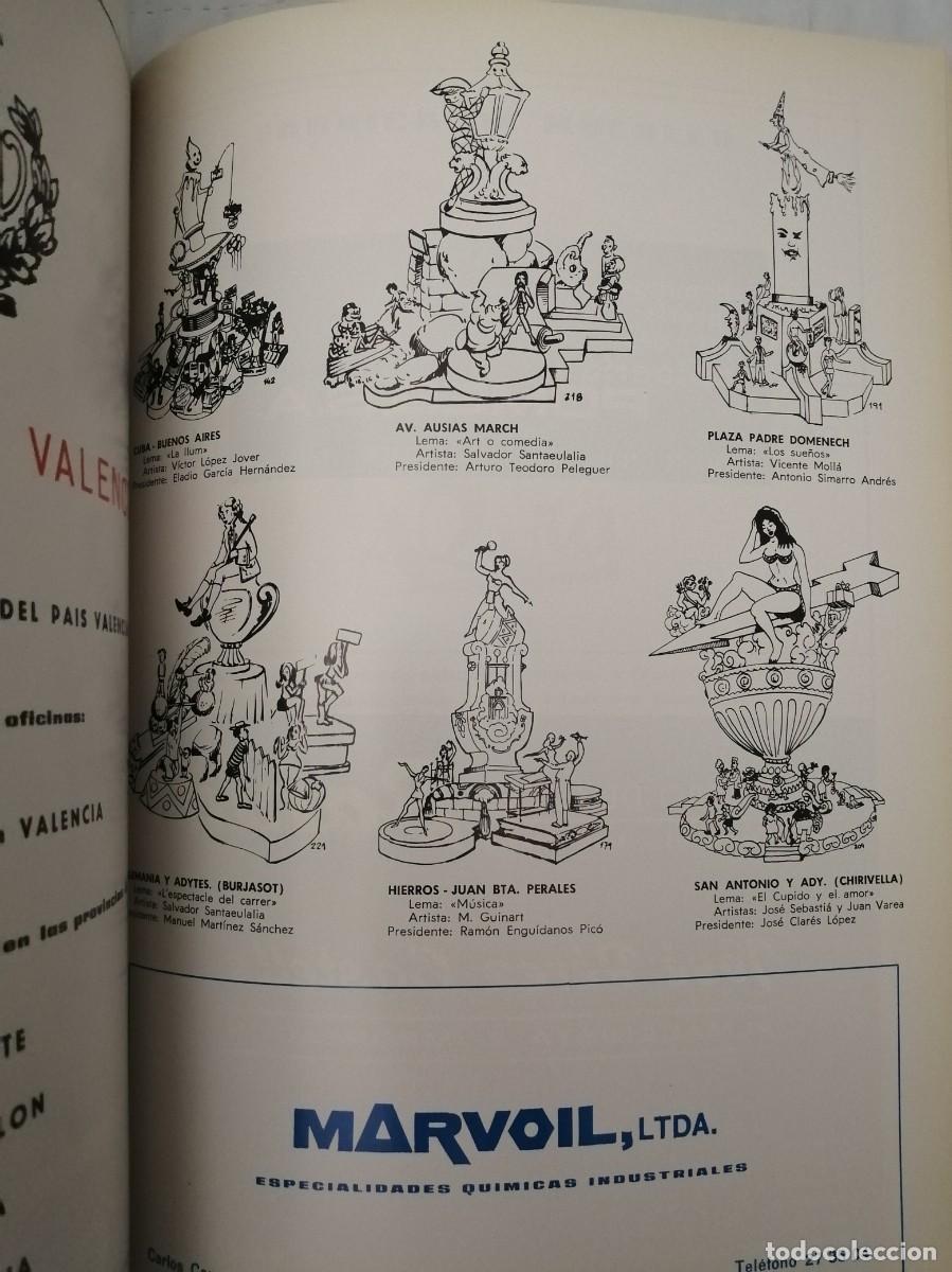 Libros: LIBRO OFICIAL FALLERO. FALLAS DE VALENCIA 1972 - Foto 3
