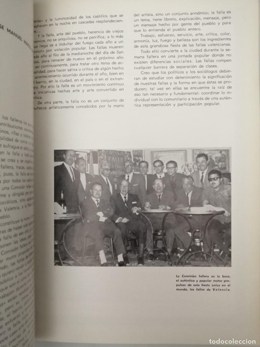 Libros: LIBRO OFICIAL FALLERO. FALLAS DE VALENCIA 1972 - Foto 8