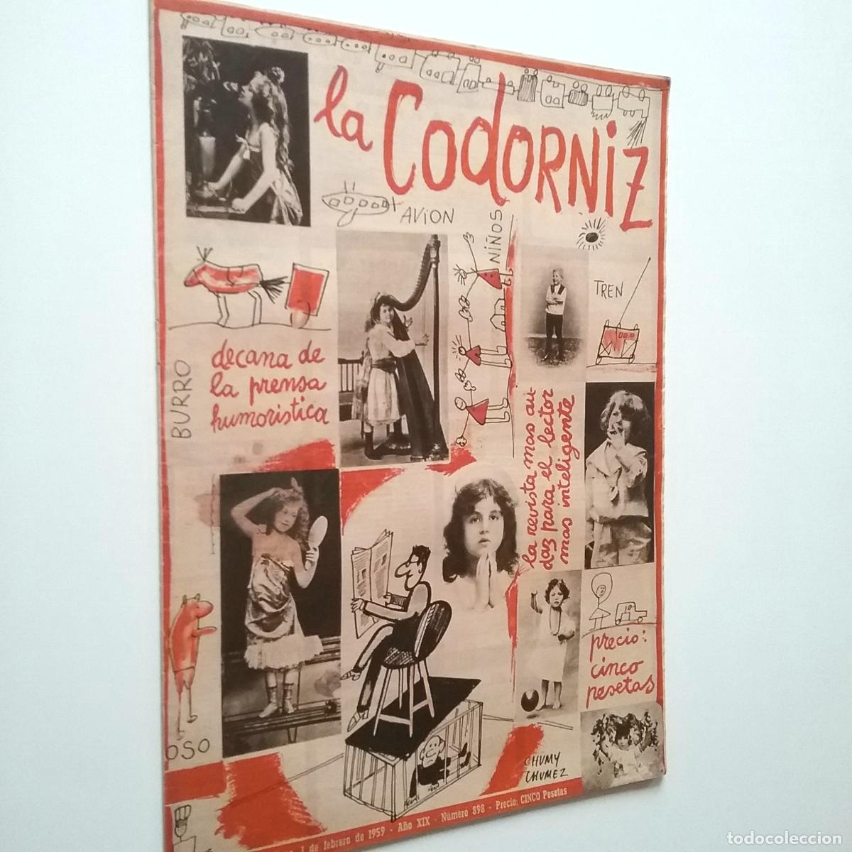 Libros: VV. AA. - La Codorniz. A&ntilde;os XIX. N&uacute;m. 898. 1959 - Foto 1