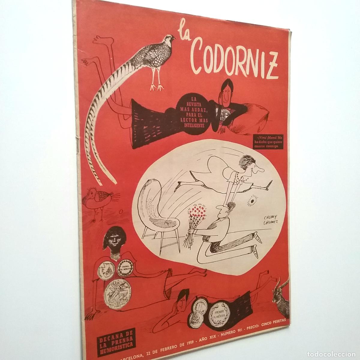Libros: VV. AA. - La Codorniz. A&ntilde;os XIX. N&uacute;m. 901. 1959 - Foto 1