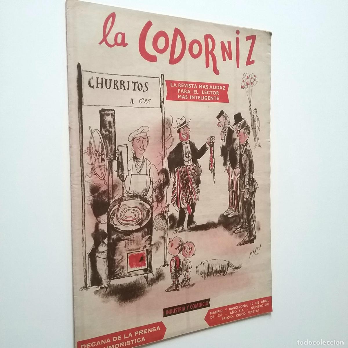 Libros: VV. AA. - La Codorniz. A&ntilde;os XIX. N&uacute;m. 908. 1959 - Foto 1