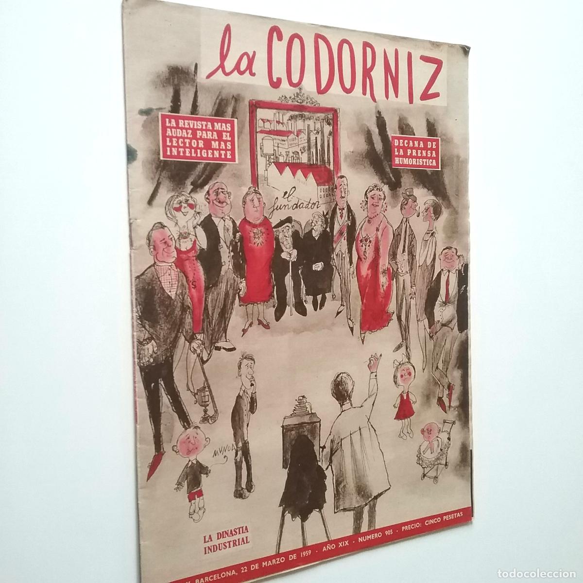 Libros: VV. AA. - La Codorniz. A&ntilde;os XIX. N&uacute;m. 905. 1959 - Foto 1
