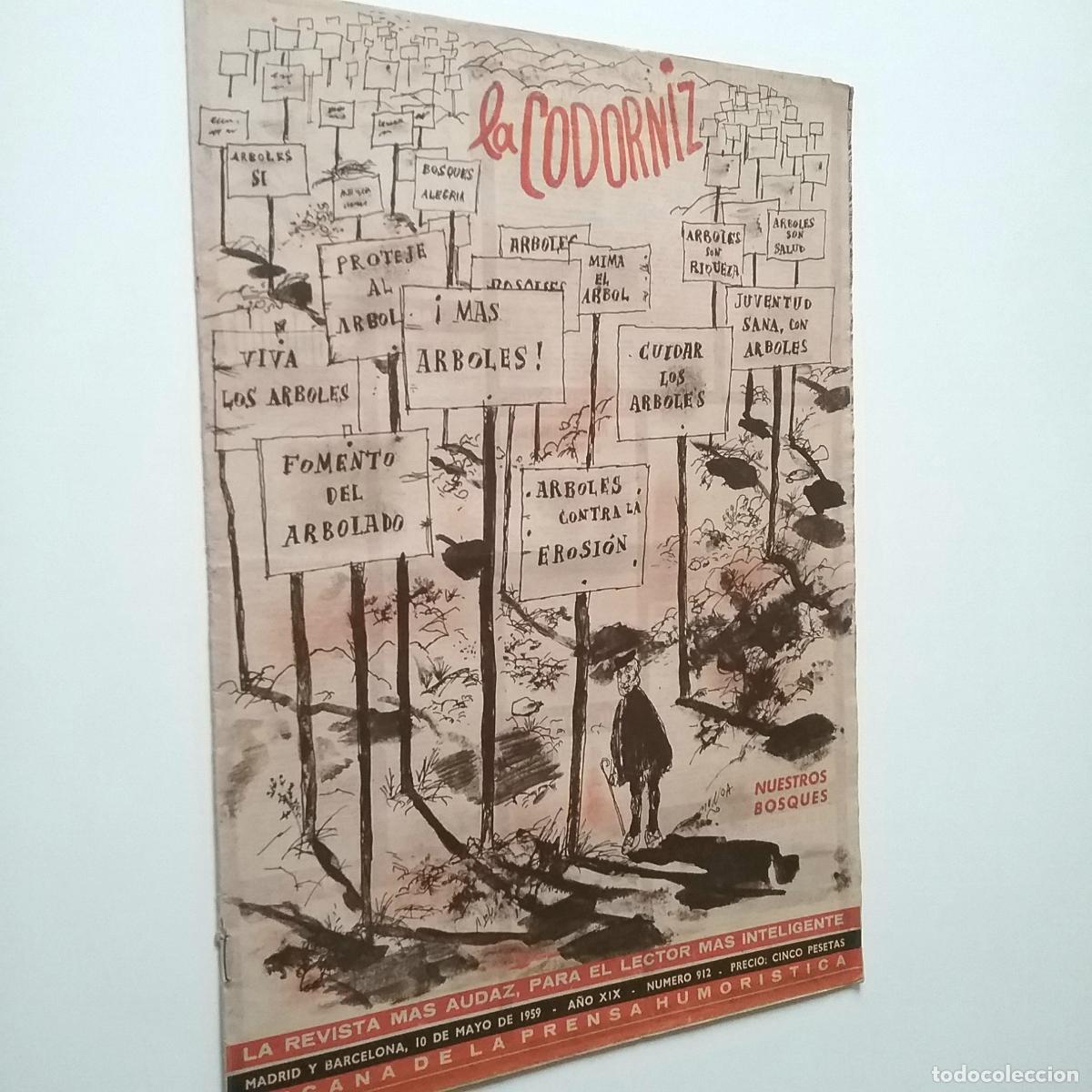 Libros: VV. AA. - La Codorniz. A&ntilde;os XIX. N&uacute;m. 912. 1959 - Foto 1