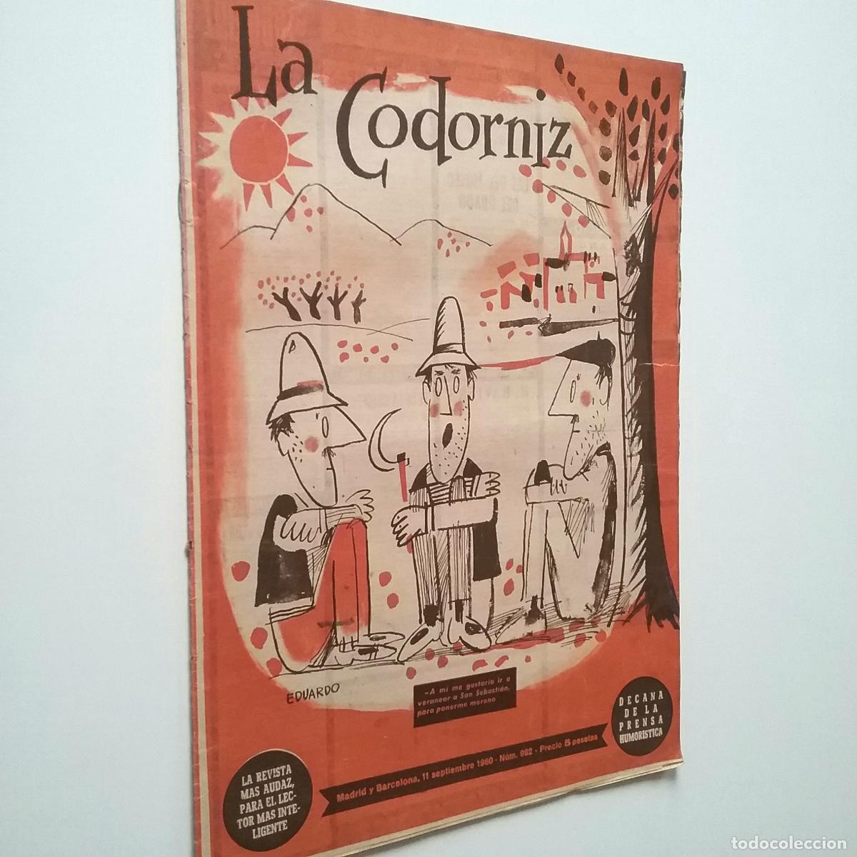 Libros: VV. AA. - La Codorniz. A&ntilde;os XX. N&uacute;m. 982. 1960 - Foto 1