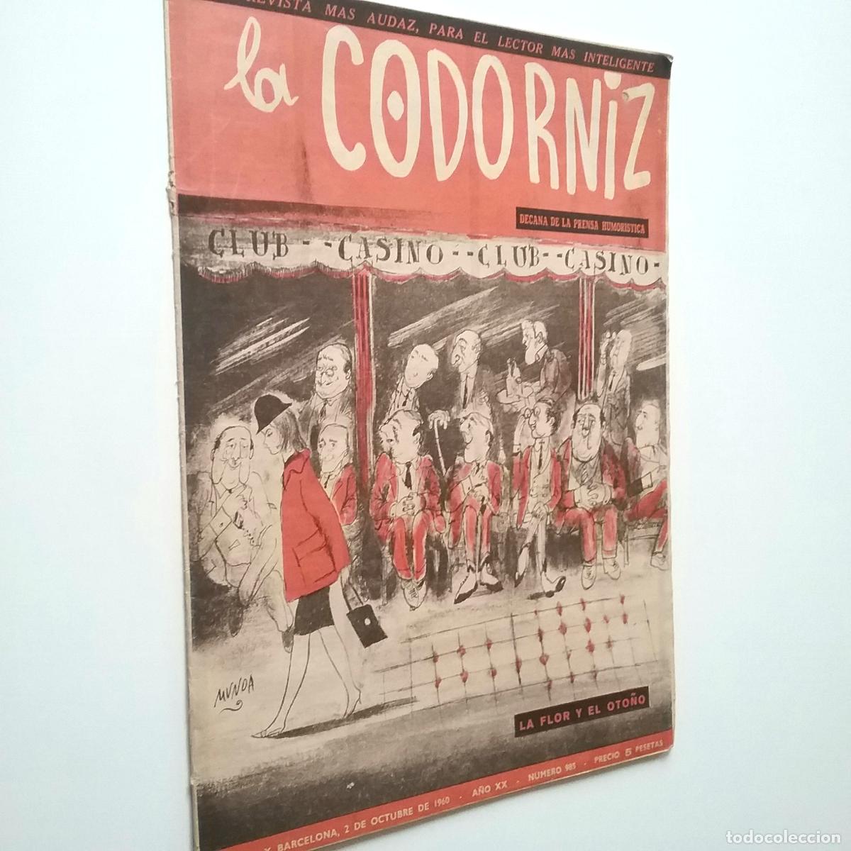 Libros: VV. AA. - La Codorniz. A&ntilde;os XX. N&uacute;m. 985. 1960 - Foto 1