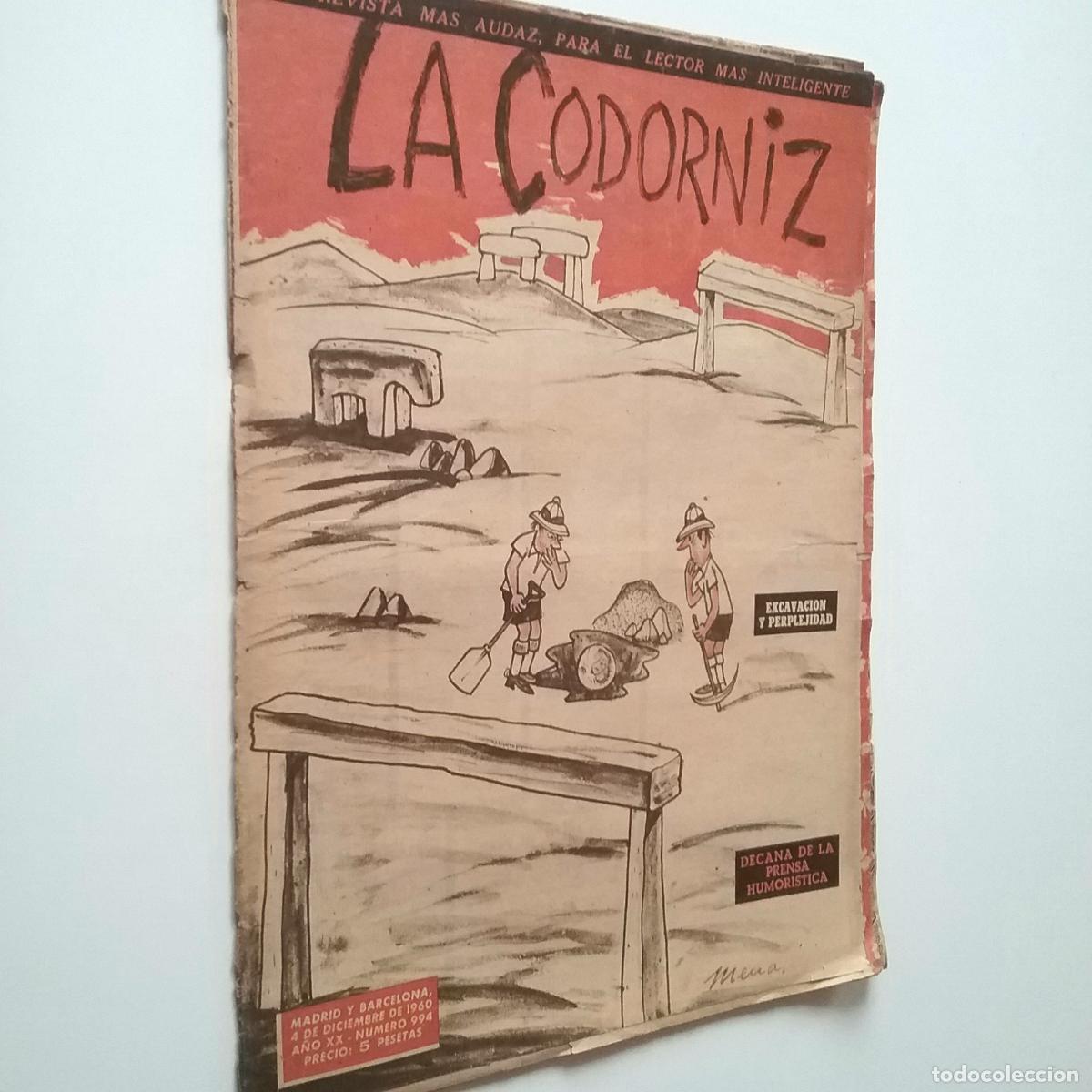 Libros: VV. AA. - La Codorniz. A&ntilde;os XX. N&uacute;m. 994. 1960 - Foto 1