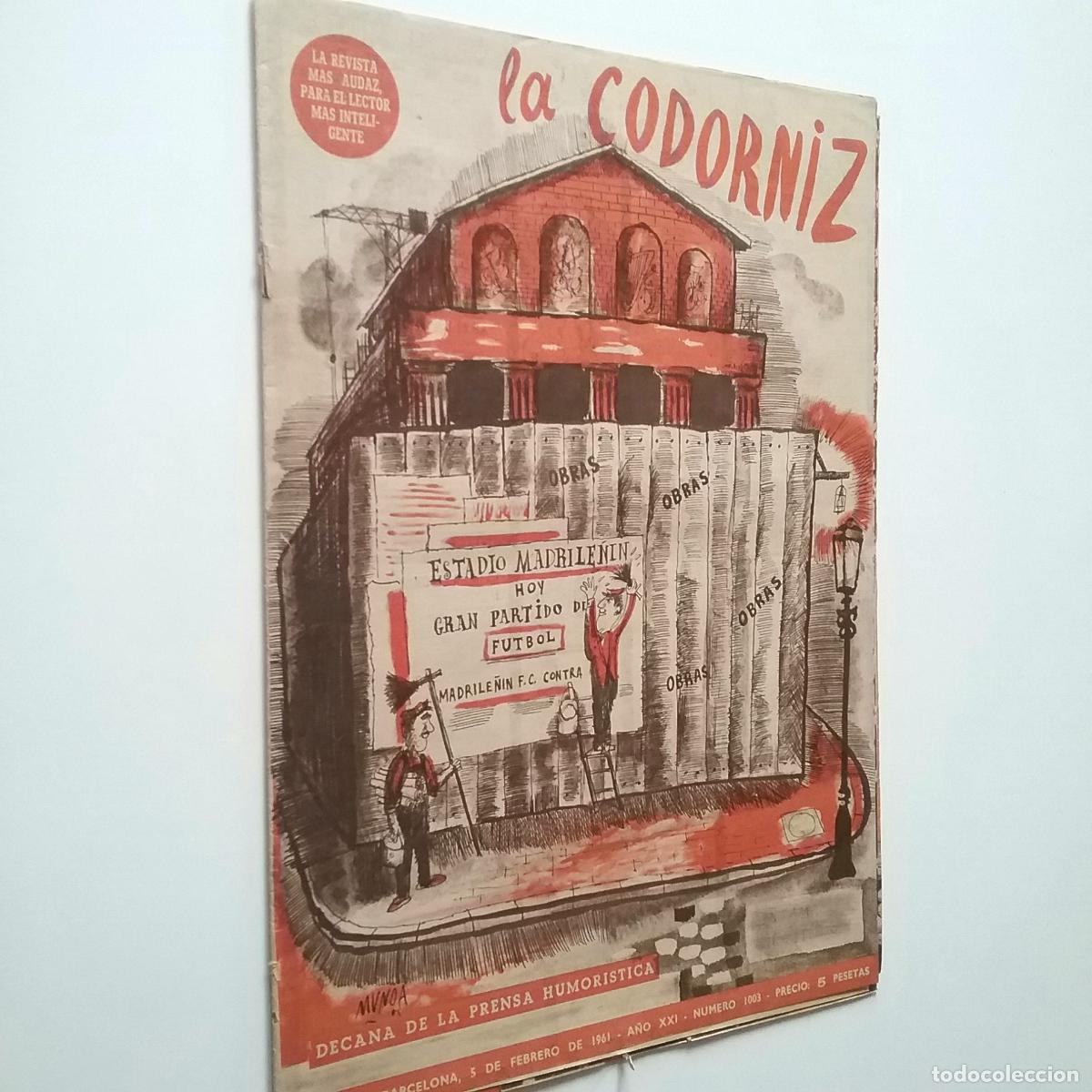 Libros: VV. AA. - La Codorniz. A&ntilde;os XXI. N&uacute;m. 1003. 1961 - Foto 1