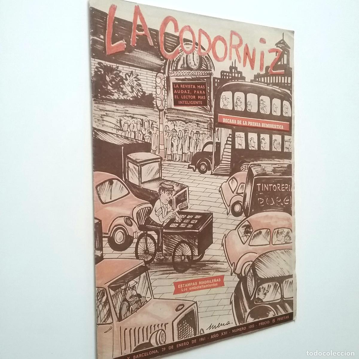 Libros: VV. AA. - La Codorniz. A&ntilde;os XXI. N&uacute;m. 1002. 1961 - Foto 1