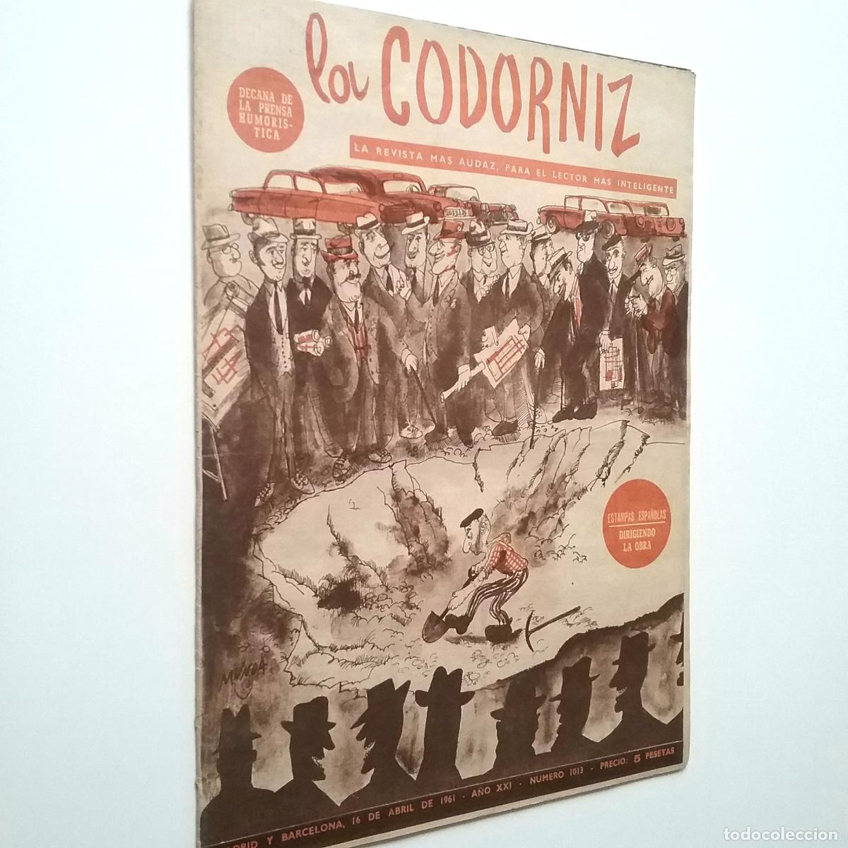 Libros: VV. AA. - La Codorniz. A&ntilde;os XXI. N&uacute;m. 1013. 1961 - Foto 1