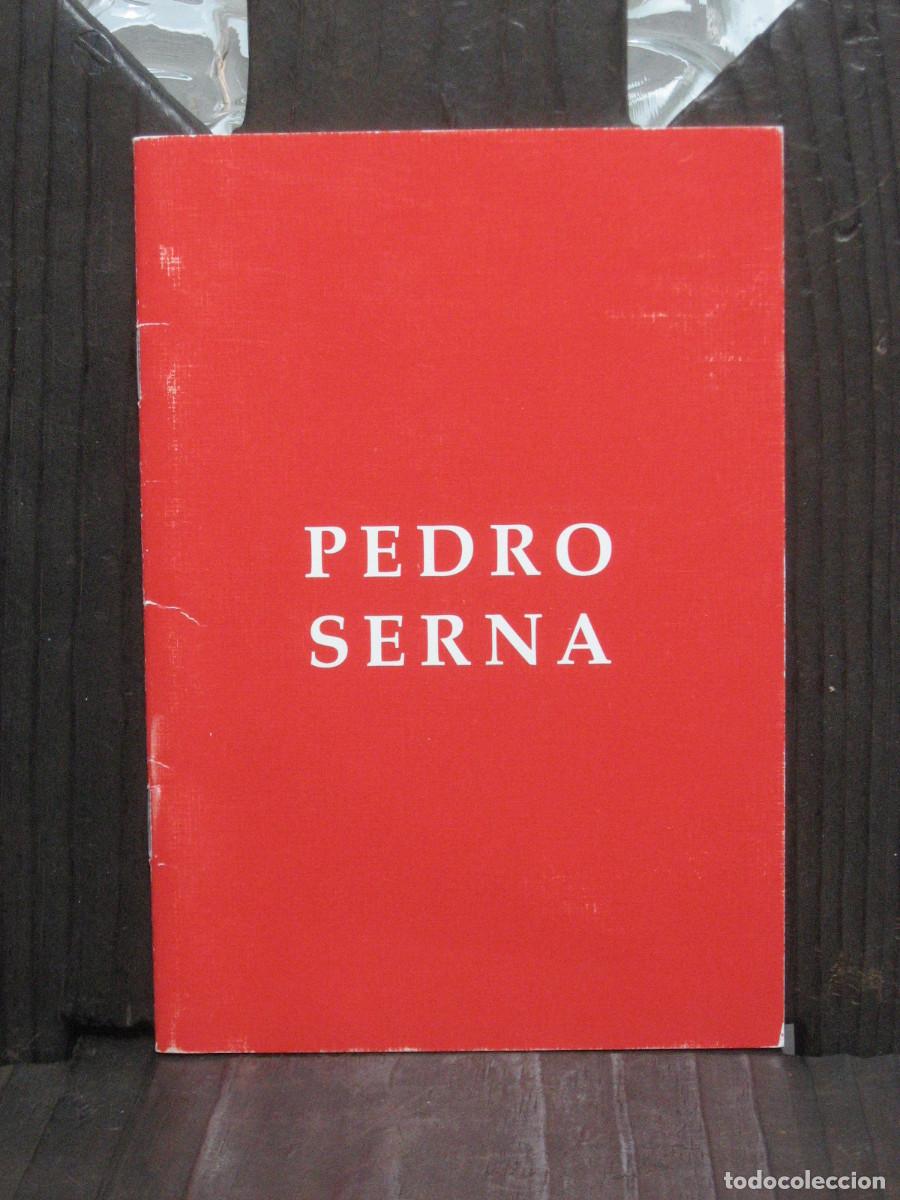 Libros: PEDRO SERNA Folleto exposici&oacute;n - Foto 1