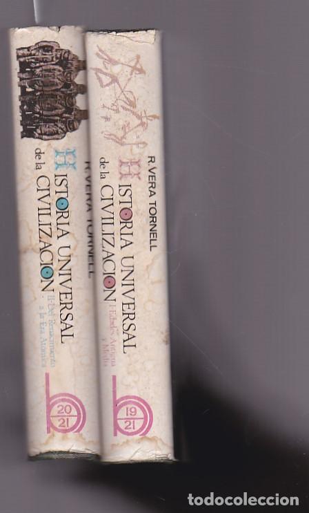 Libros: Historia universal de la civilizacion .Tomo I .Edad antigua y media . Tomo II . Del renacimiento a l