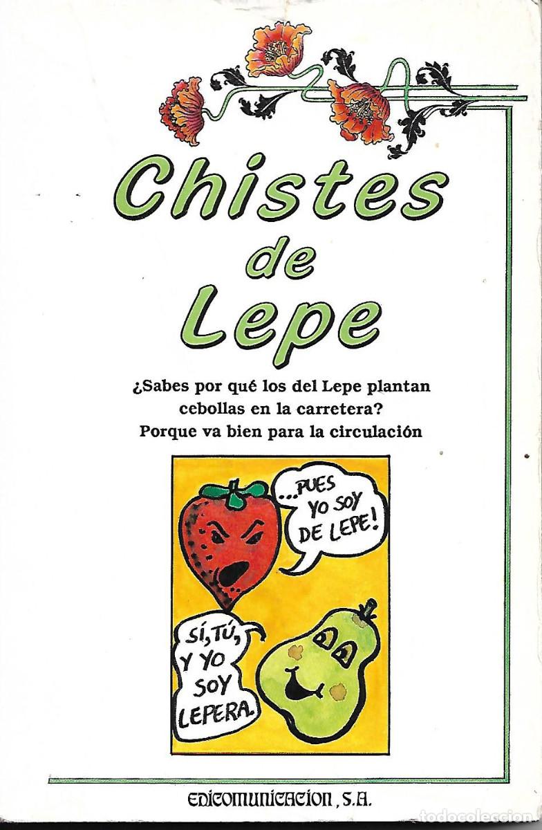 libro de 159 paginas de chistes de lepe