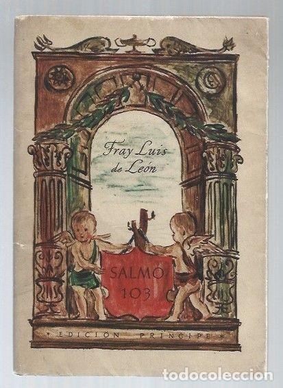 Libros: SALMO 103 - FRAY LUIS DE LEON - Foto 1