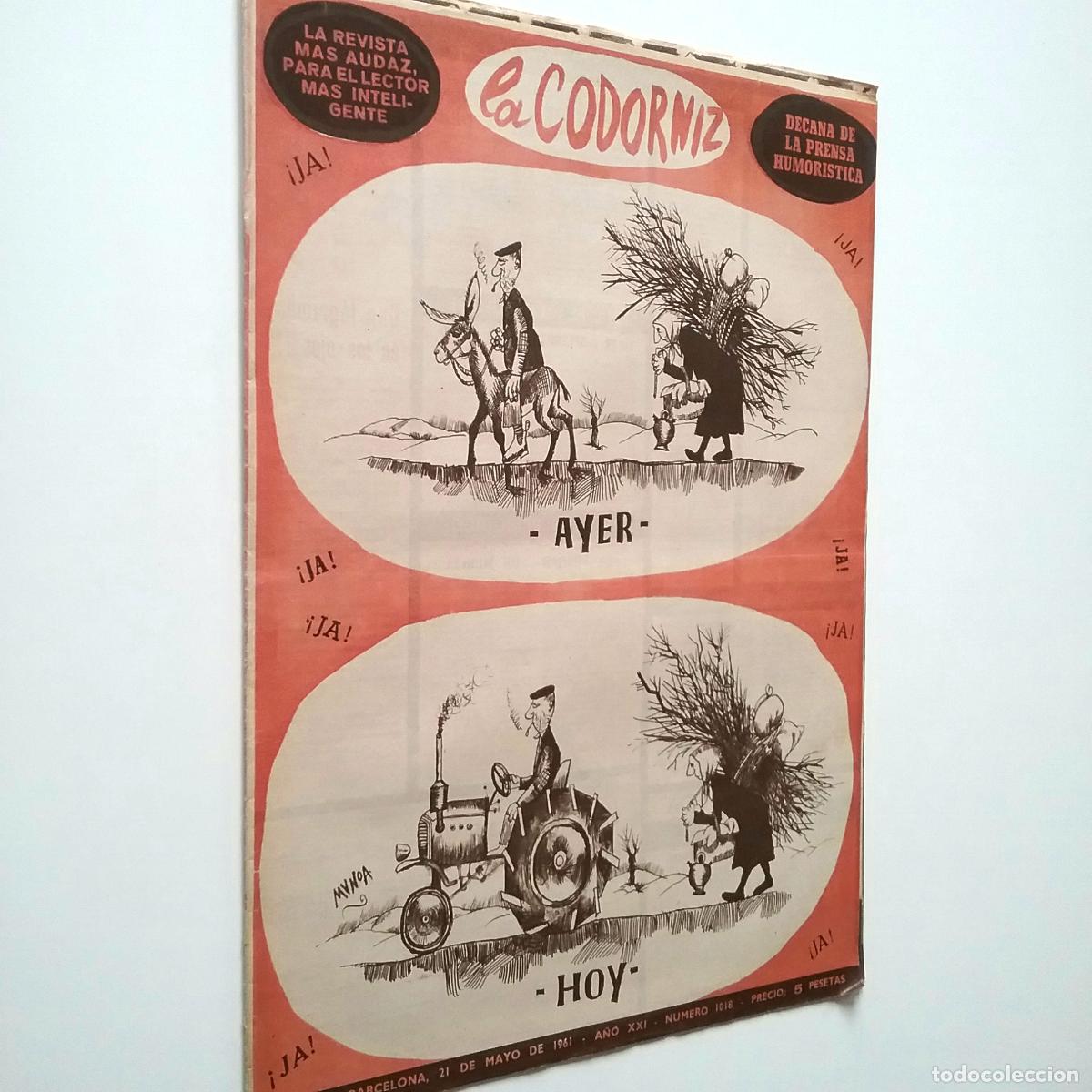 Libros: VV. AA. - La Codorniz. A&ntilde;os XXI. N&uacute;m. 1018. 1961 - Foto 1