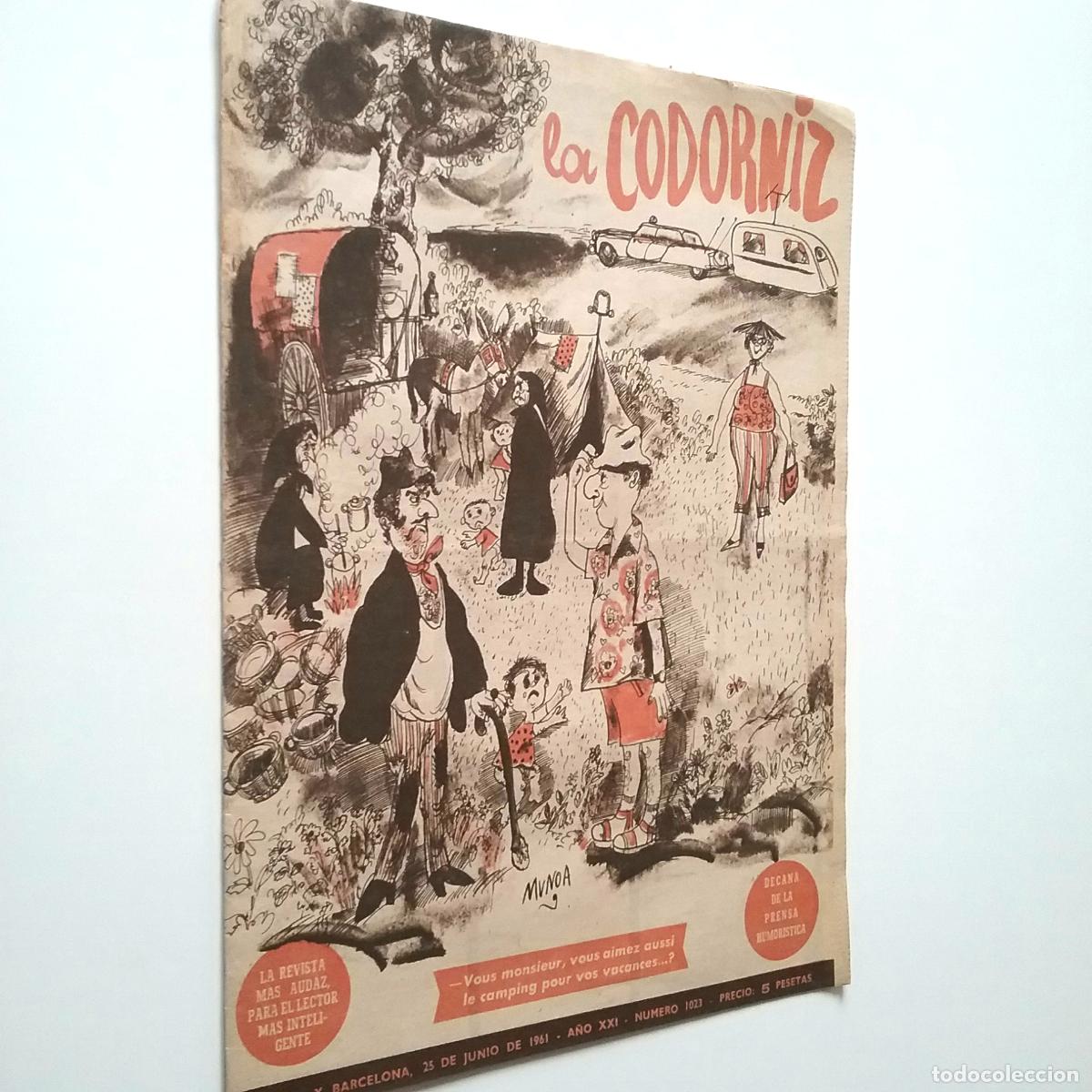 Libros: VV. AA. - La Codorniz. A&ntilde;os XXI. N&uacute;m. 1023. 1961 - Foto 1