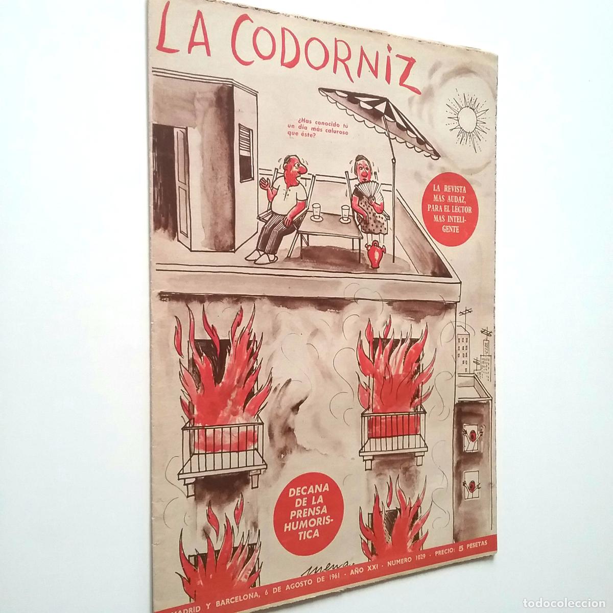 Libros: VV. AA. - La Codorniz. A&ntilde;os XXI. N&uacute;m. 1029. 1961 - Foto 1