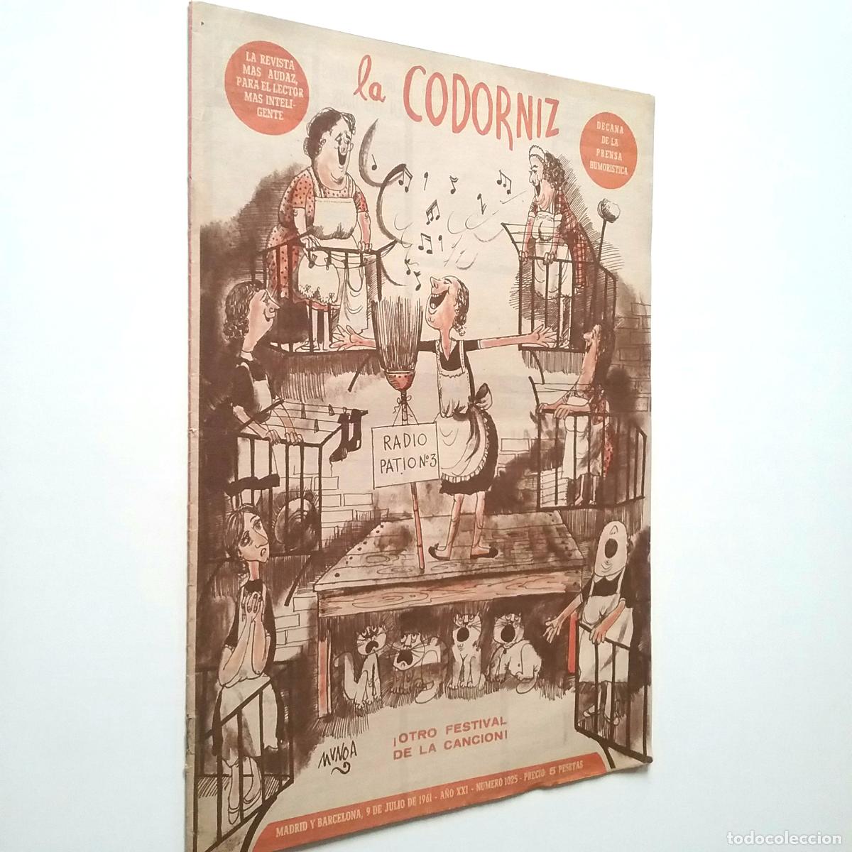 Libros: VV. AA. - La Codorniz. A&ntilde;os XXI. N&uacute;m. 1025. 1961 - Foto 1