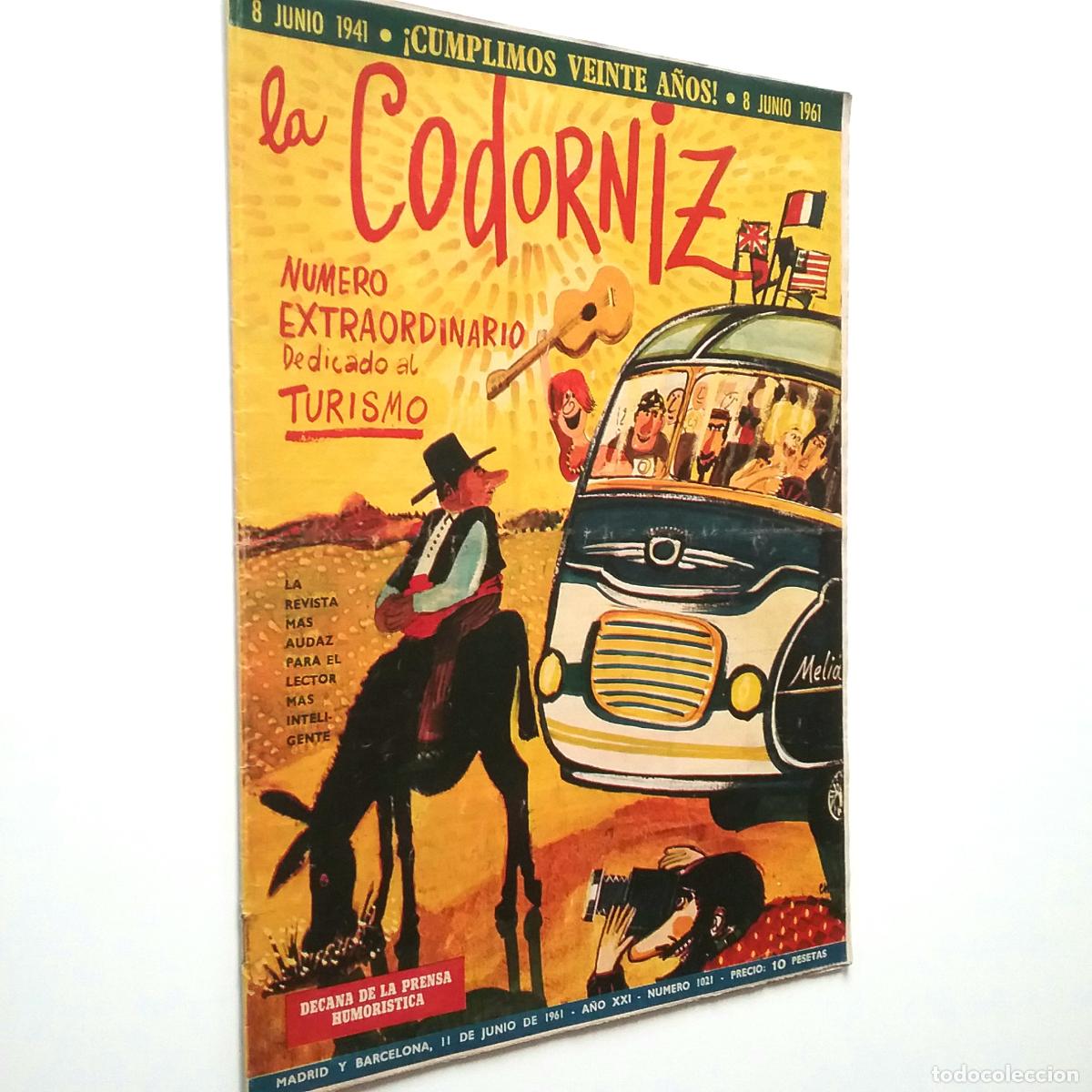 Libros: VV. AA. - La Codorniz. A&ntilde;os XXI. N&uacute;m. 1021. 1961 - Foto 1