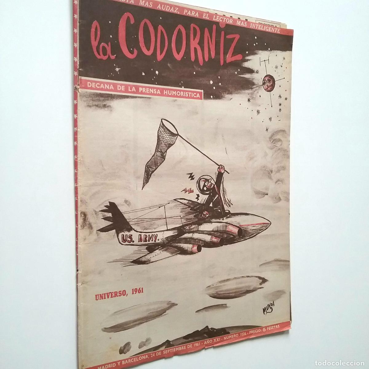 Libros: VV. AA. - La Codorniz. A&ntilde;os XXI. N&uacute;m. 1036. 1961 - Foto 1