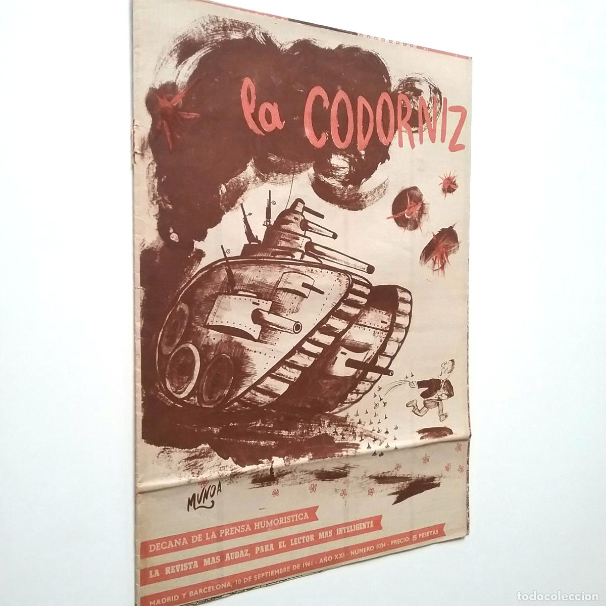 Libros: VV. AA. - La Codorniz. A&ntilde;os XXI. N&uacute;m. 1034. 1961 - Foto 1