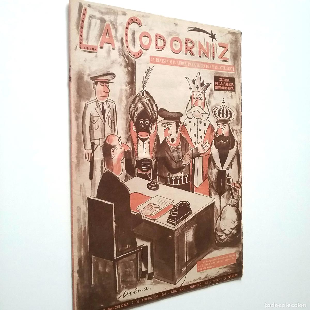 Libros: VV. AA. - La Codorniz. A&ntilde;os XXII. N&uacute;m. 1051. 1962 - Foto 1